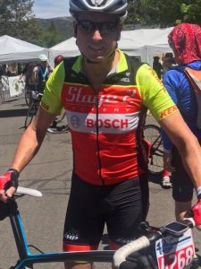 The annual Tour de Big Bear bike race. 70 miles with 5,700 feet of climbing and 500 entries. A bit of torcher but very rewarding